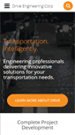 Mobile Screenshot of driveengineering.com